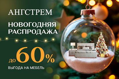 Новогодняя распродажа 60%!