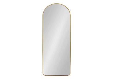 Зеркало Arch XL Gold в полный рост в тонкой раме Smal, стиль Скандинавский Неоклассика Современный, гарантия 