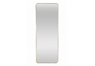 Зеркало Smart XL Gold в полный рост в тонкой раме Smal, стиль Минимализм Скандинавский Классический Неоклассика Современный, гарантия 