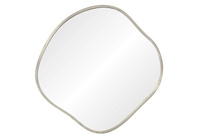 Зеркало Organic M Silver в тонкой раме Smal, стиль Неоклассика Современный, гарантия 